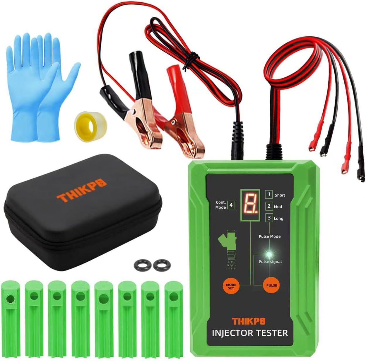 universal fuel injector tester and cleaner tool kit
