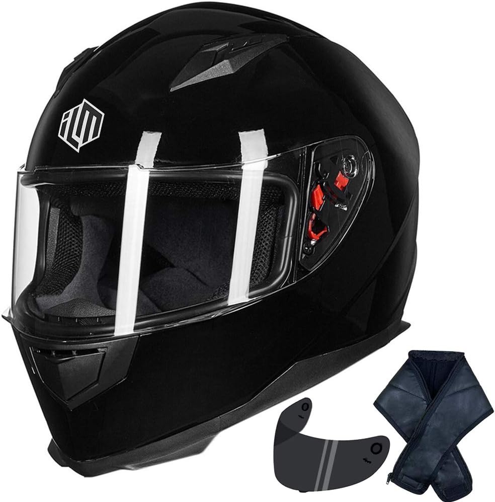 bike helmet with removable winter neck scarf