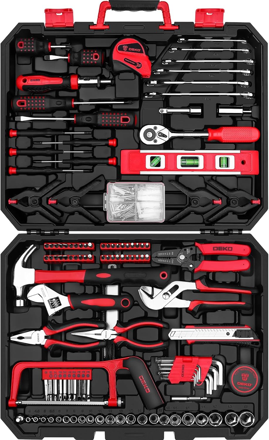 228 piece socket wrench auto repair tool set