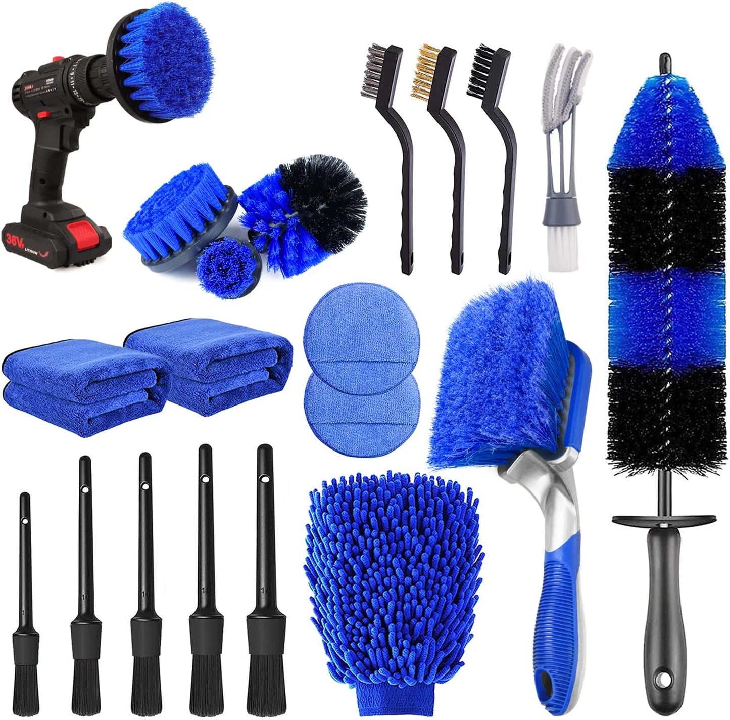 27pcs car detailing kit