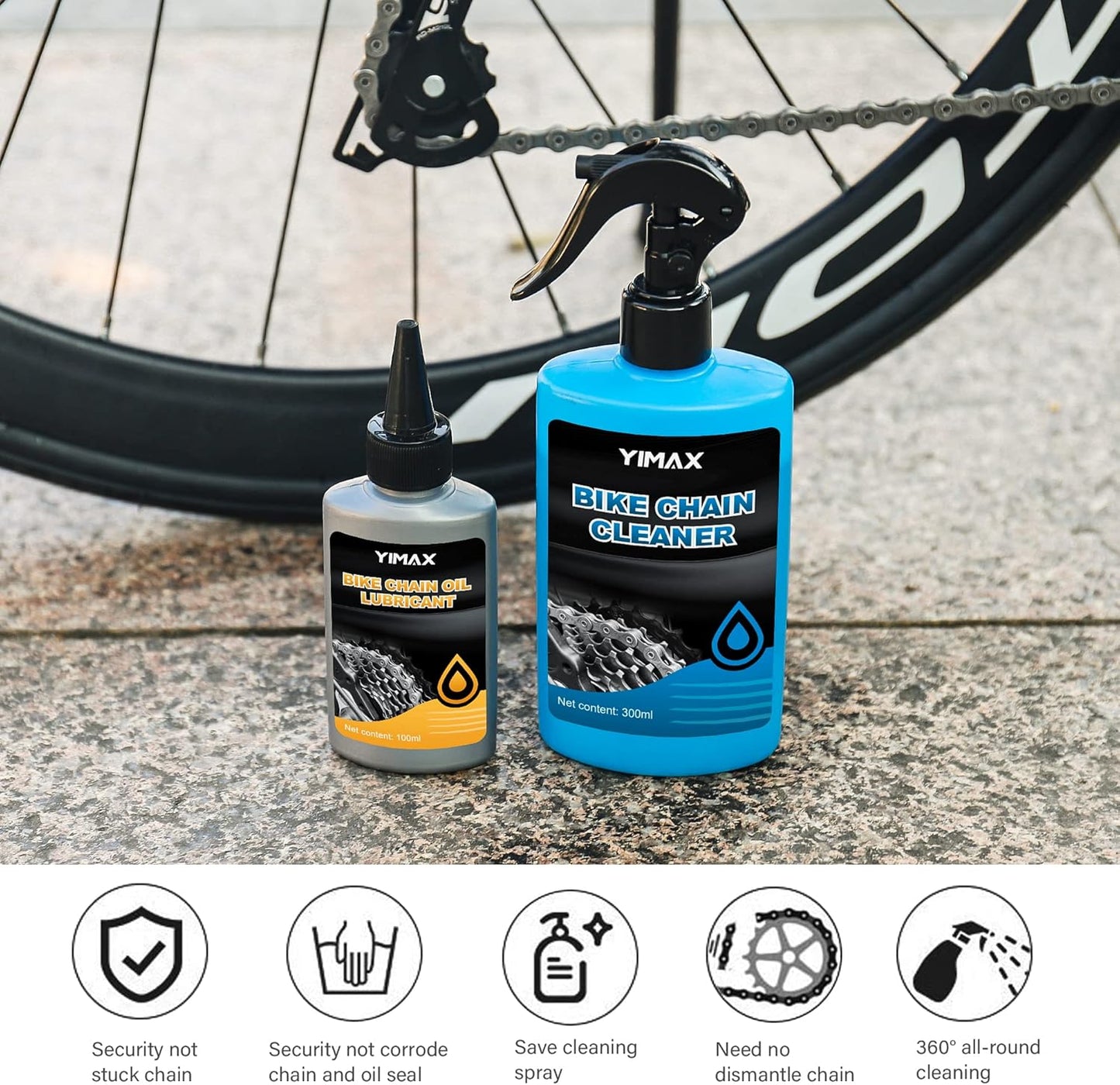 bike chain cleaner set