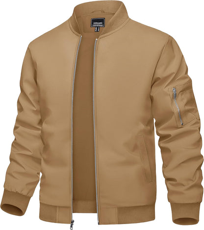 Men's Motocycle Bomber Jacket