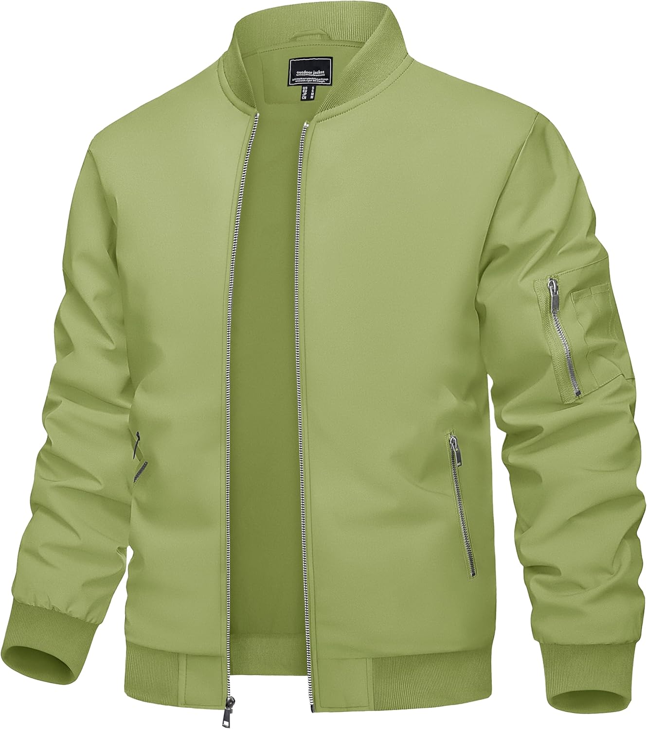 Men's Motocycle Bomber Jacket