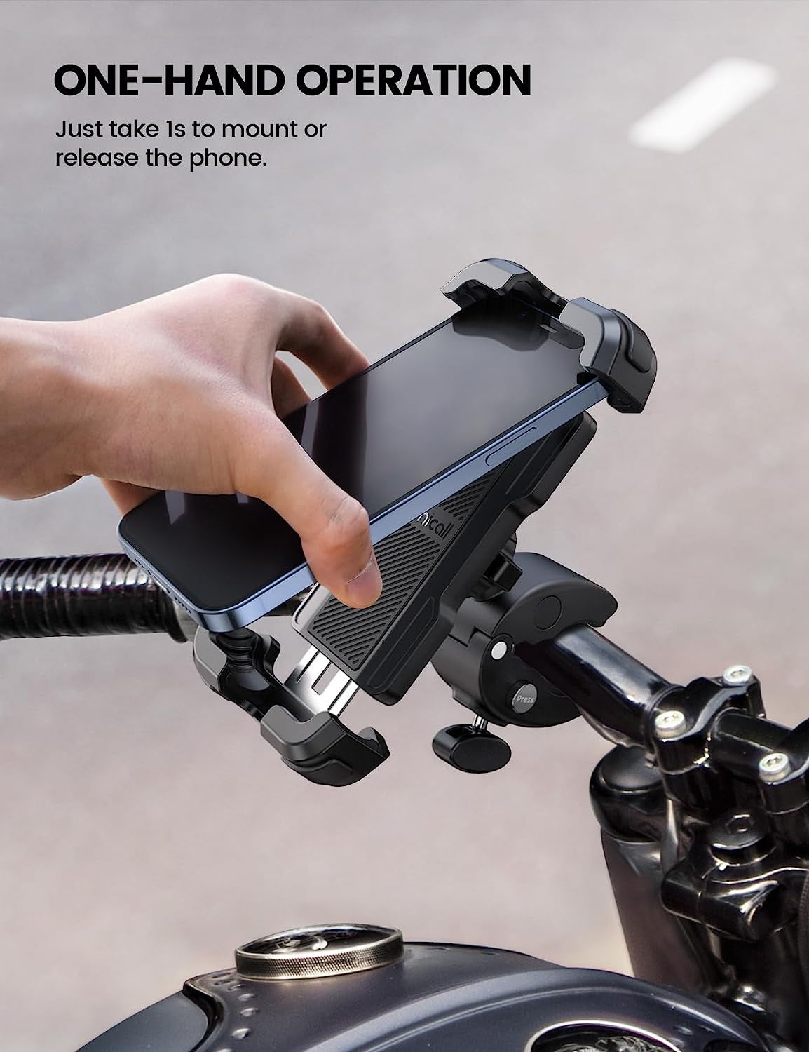 motorcycle phone mount